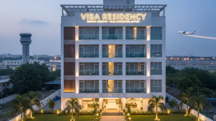 Viba Residency – Where Guests Can Access Modern Amenities Near Coimbatore Airport